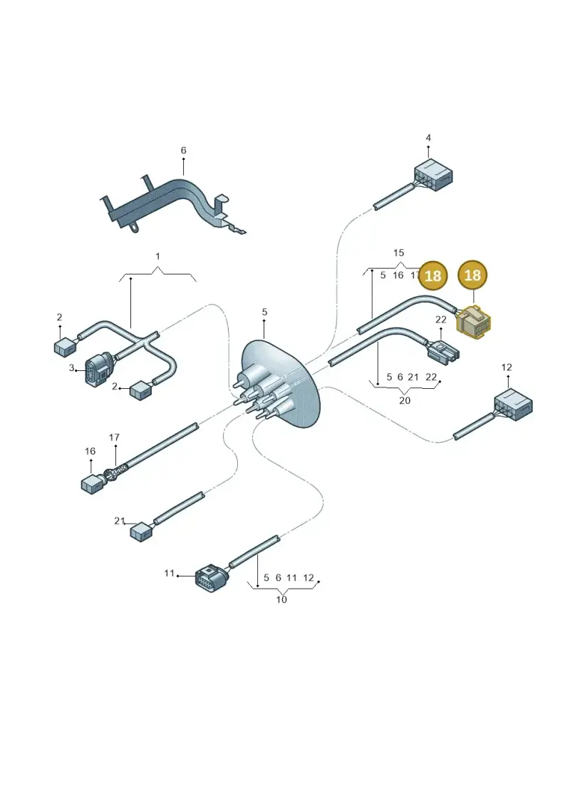 8D0937731 — Audi A4/S4 Cabrio./qu. (2002-2006) diagram 273971900, position 18
