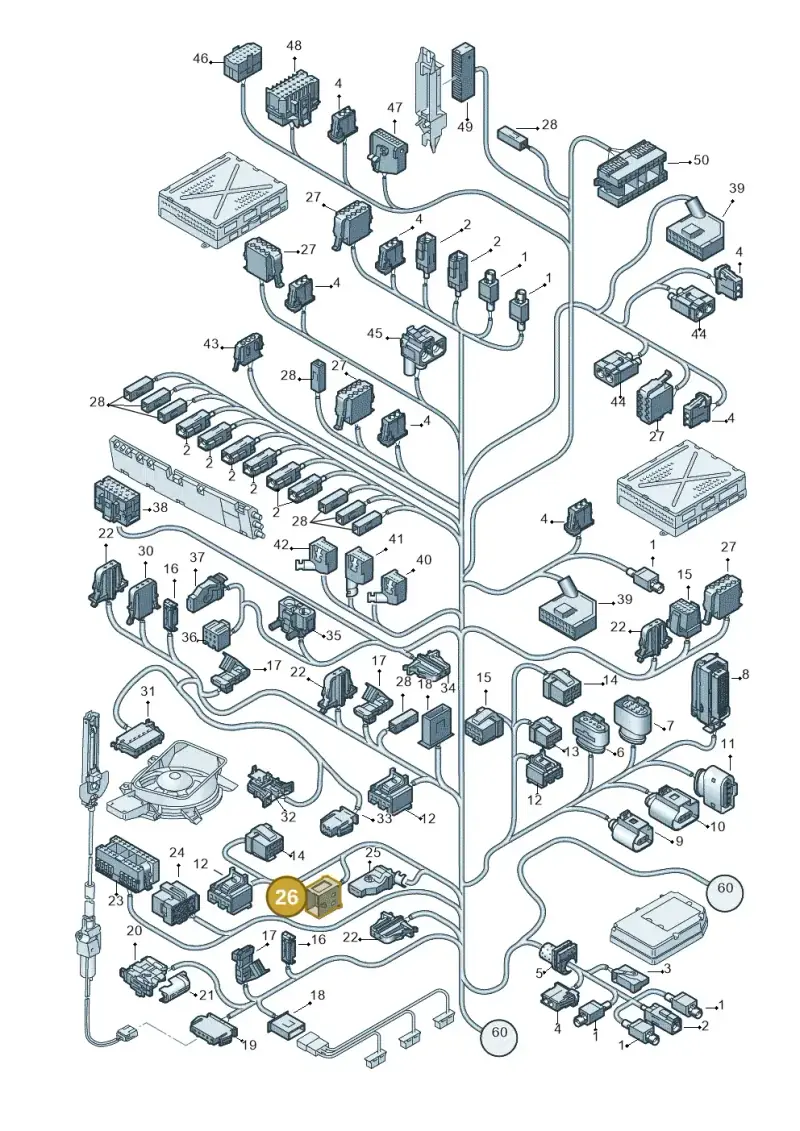 8D0937733B — Audi A8/S8/qu. lang    08> (2007-) diagram 291971830, position 26