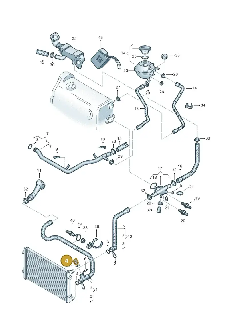 8D0959481B — Audi A2 (2000-2005) diagram 248121250, position 4
