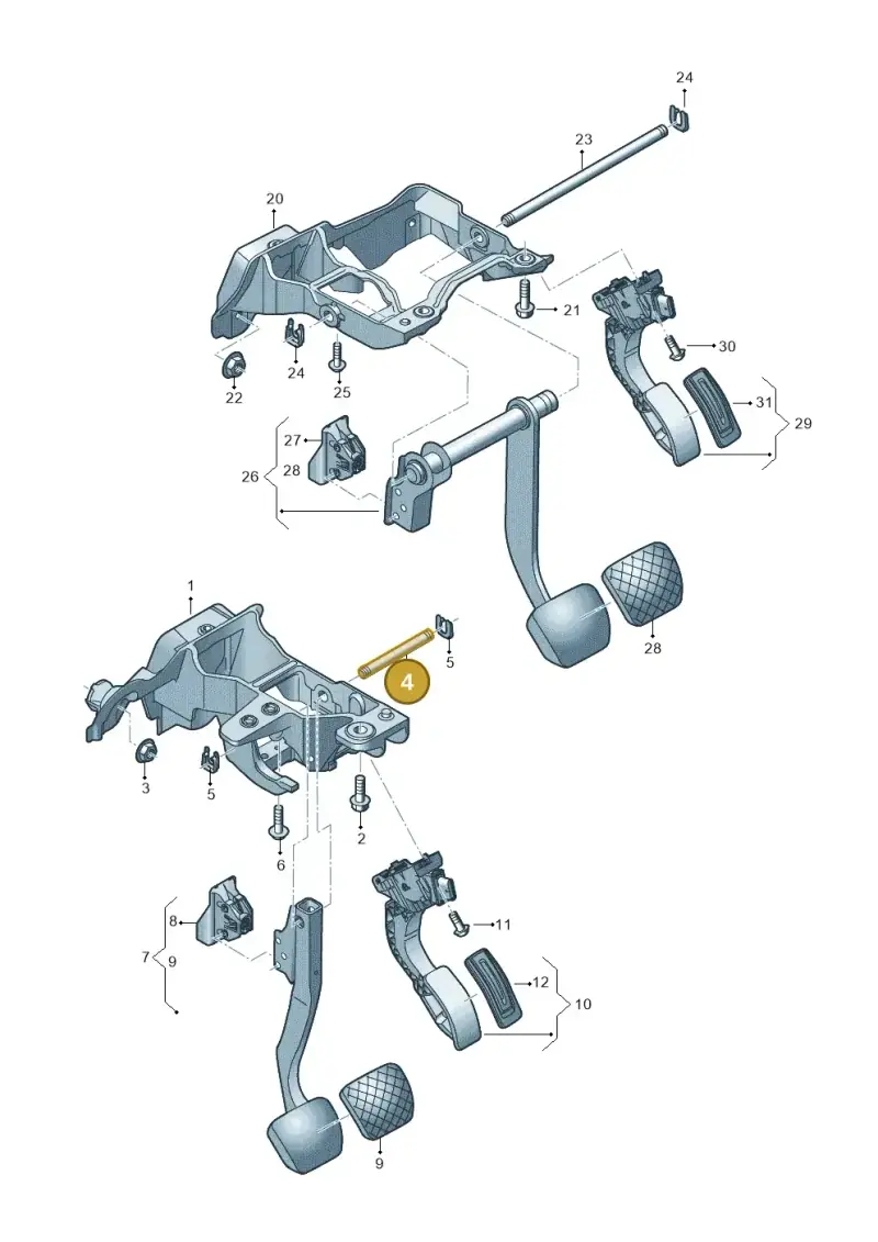 8D1723309A — Audi Q8 e-tron (2018-2020) diagram 586723250, position 4