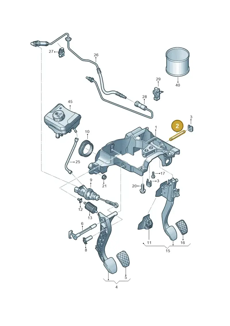 8D1723309A — Audi Q5 (2016-2020) diagram 896721250, position 2
