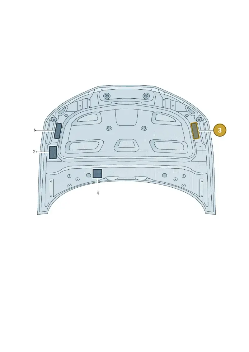 8E0010175Q — Audi RS5 Sportback (2017-) diagram 897010100, position 3