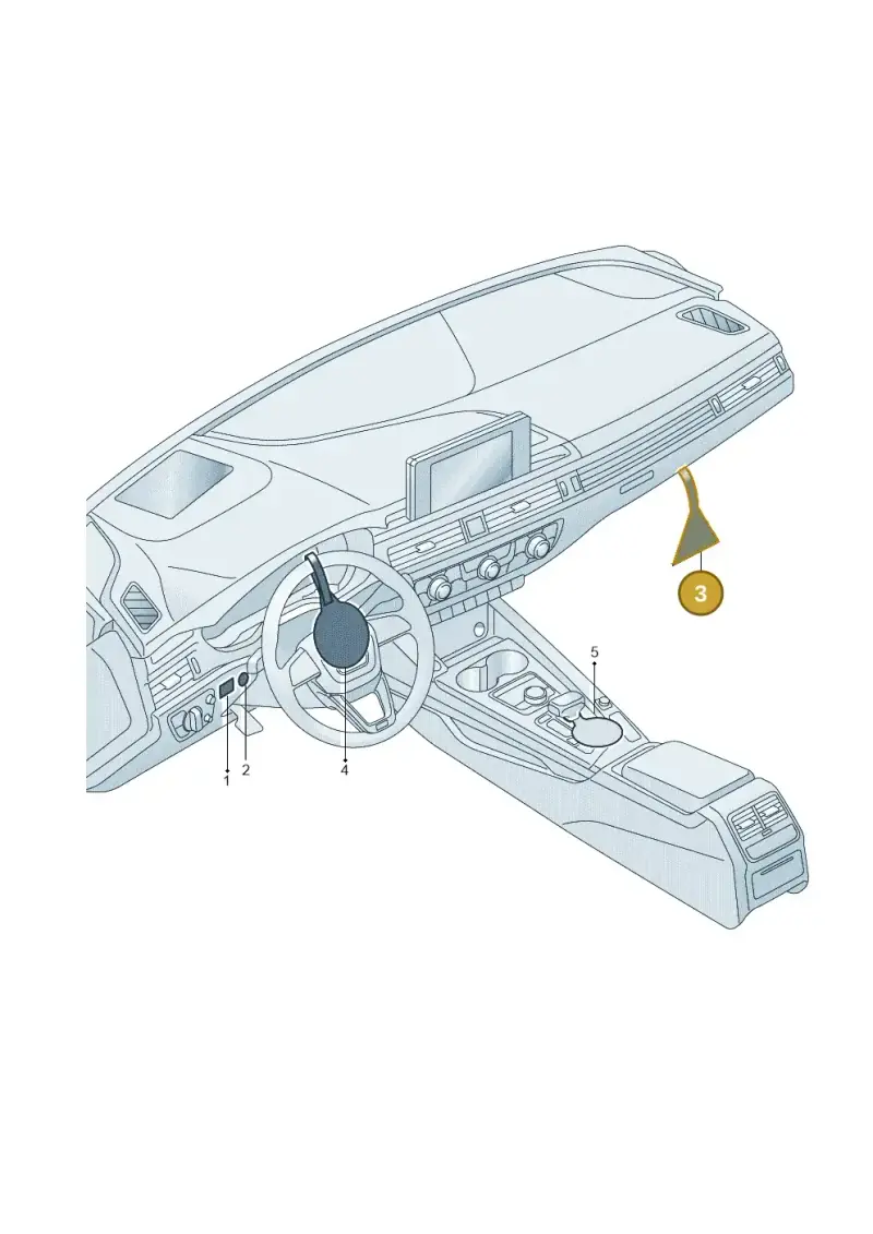 8E0010352P — Audi RS5 Sportback (2017-) diagram 849010250, position 3