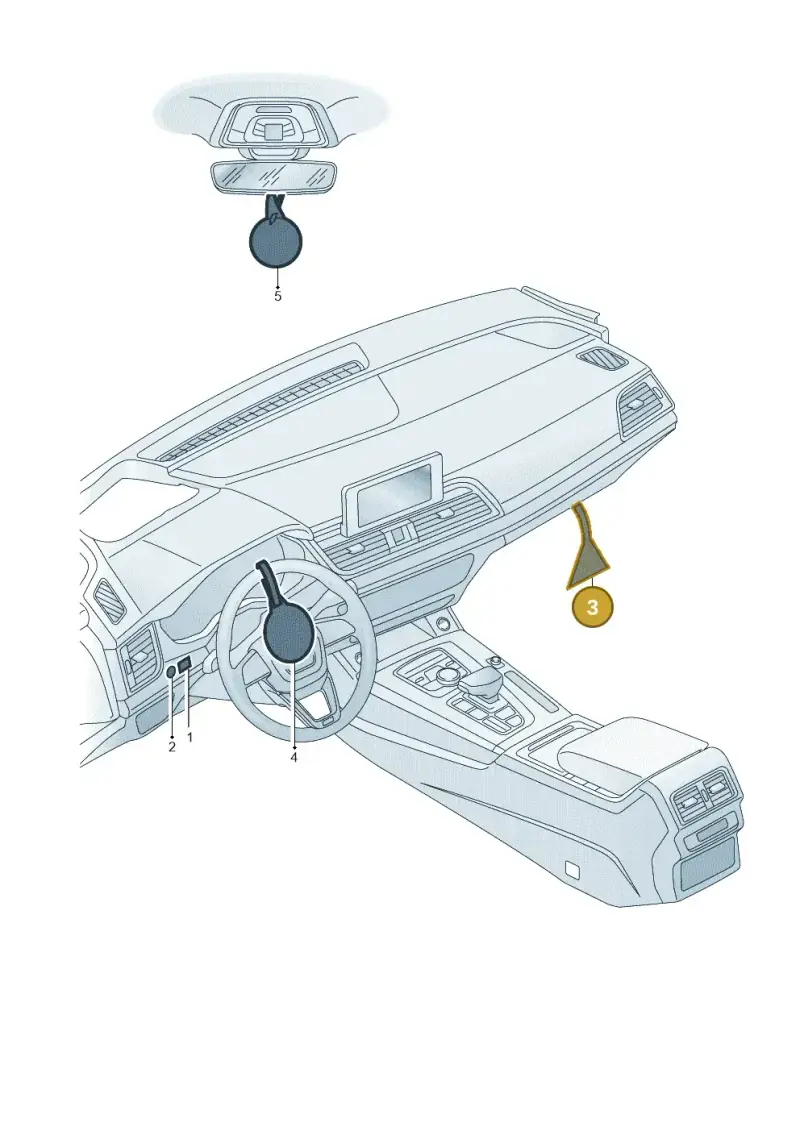 8E0010352P — Audi RS7 Sportback (2019-) diagram 896010300, position 3