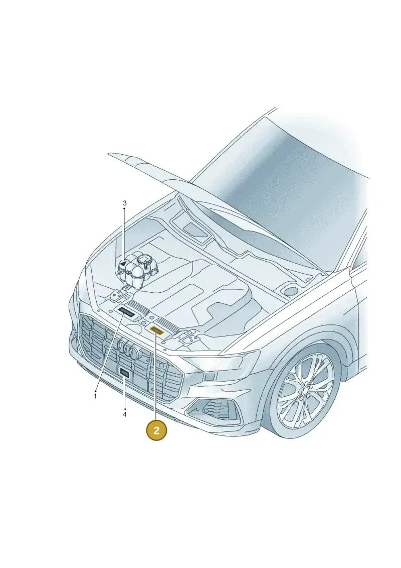 8E0010560P — Audi RS Q8 Quattro (2019-) diagram 429010150, position 2