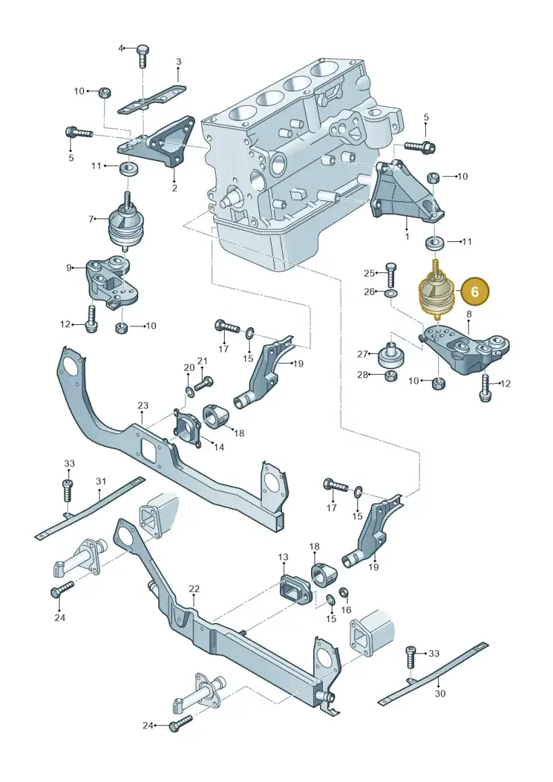 8E0199379BF — Audi A4/S4 Cabrio./qu. 07> (2006-) diagram 454199000, position 6