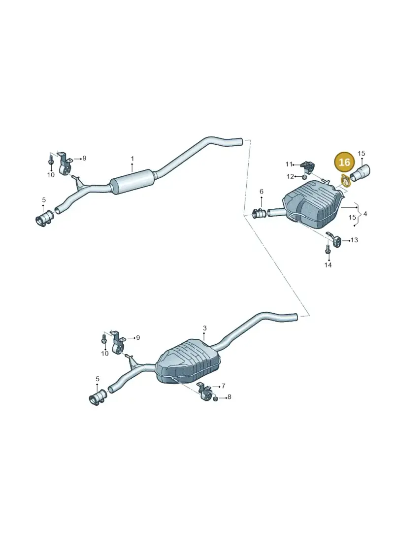 8E0253139B — Audi A5 Sportback (2011-2017) diagram 724253900, position 16