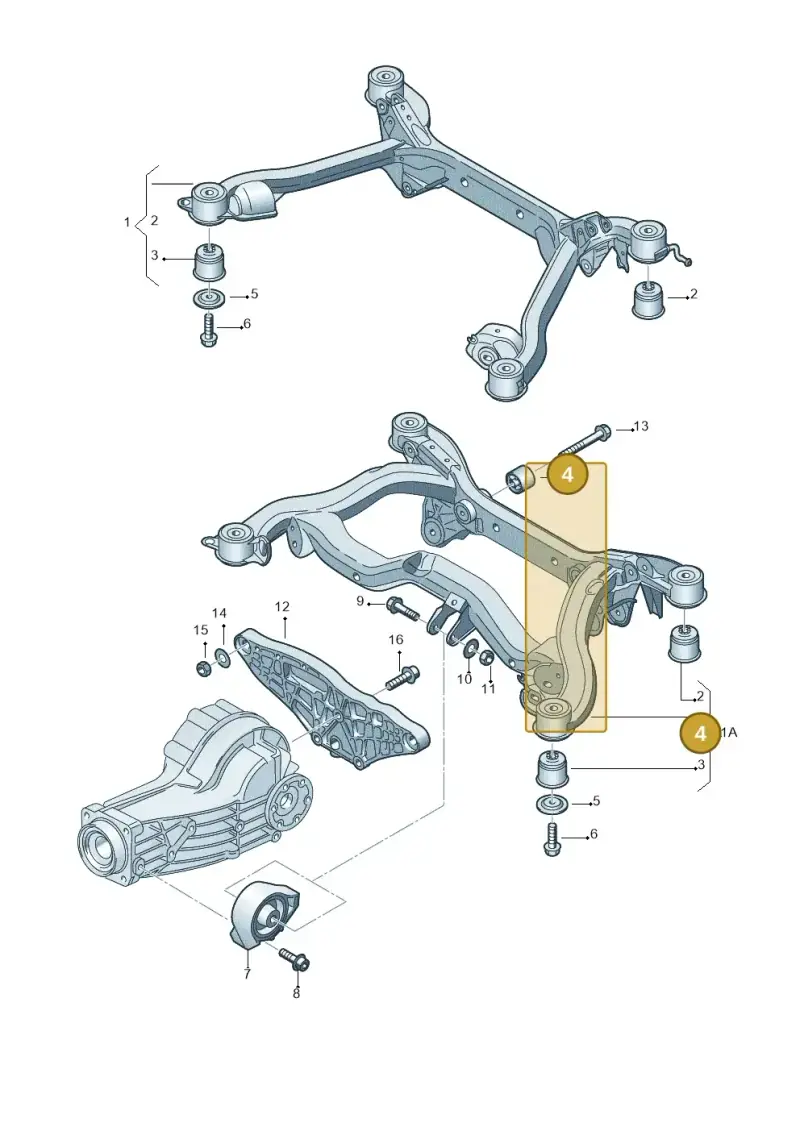 8E0599257K — Audi RS4 Cabrio qu.    08> (2007-) diagram 249505000, position 4