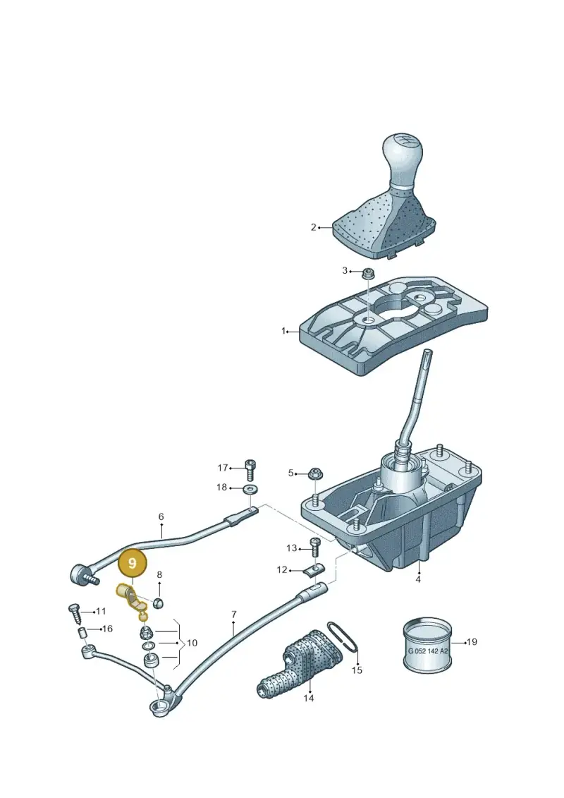8E0711181D — Audi A6 2.7 TDI (2008-2011) diagram 448711400, position 9