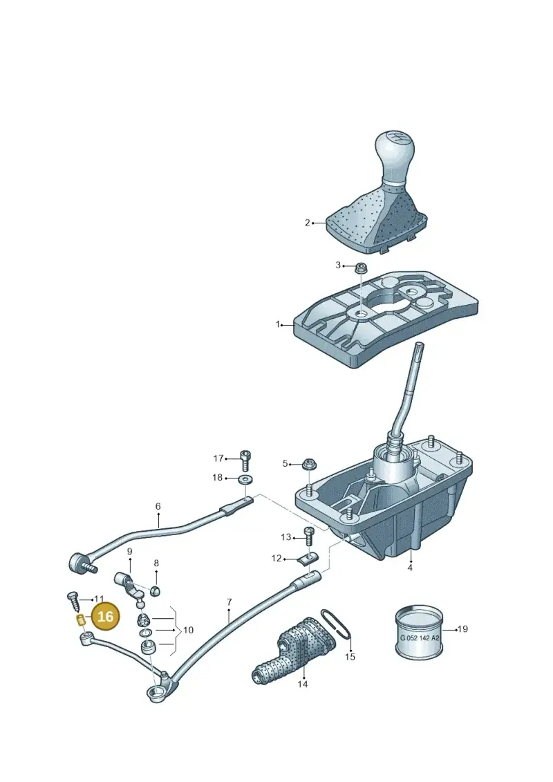 8E0711191 — Audi A6 2.7 TDI (2008-2011) diagram 448711400, position 16