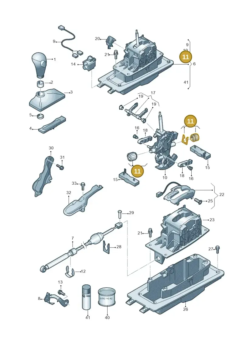 8E0798151A — Audi Q7 qu. 3.0 TDI (2009-2015) diagram 493713150, position 11