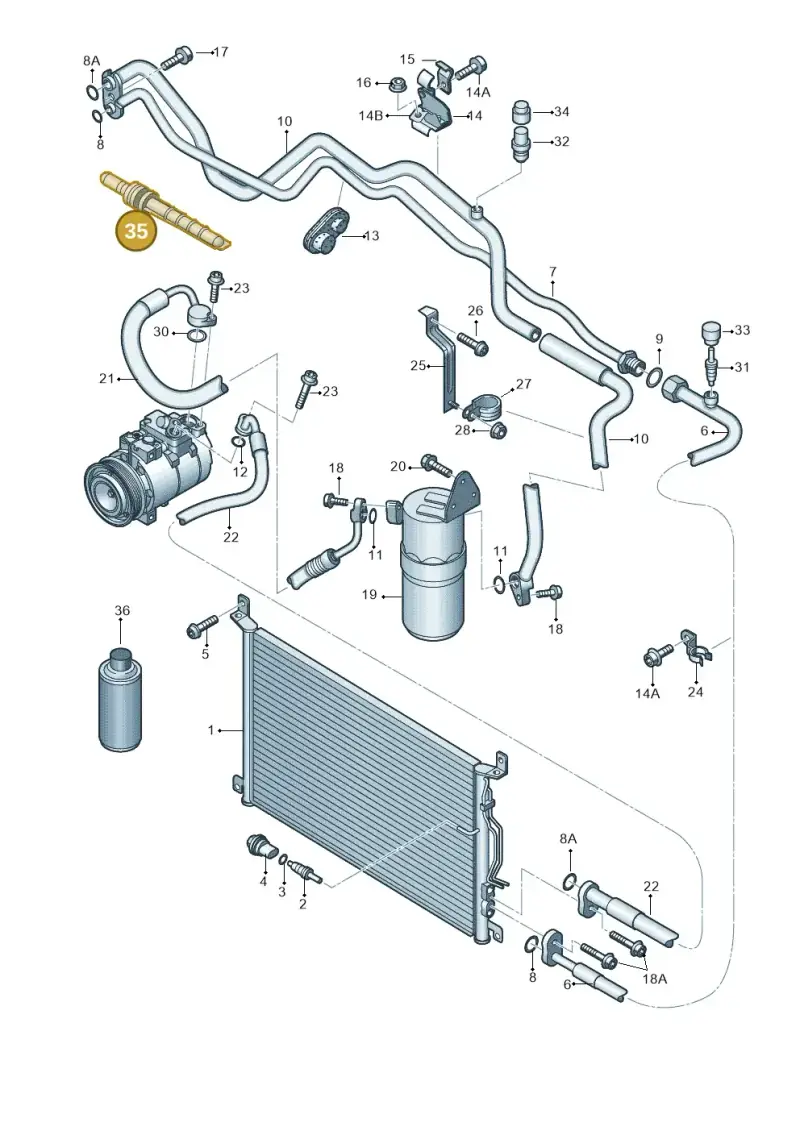 8E0820177 — Audi A8/S8/qu. lang    08> (2007-) diagram 291260410, position 35