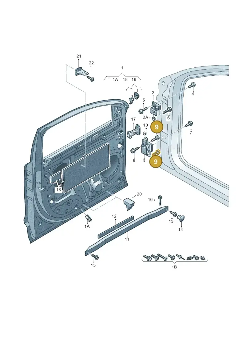 8E0837453A — Audi Q7 qu. 3.0 TDI (2009-2015) diagram 493831100, position 9