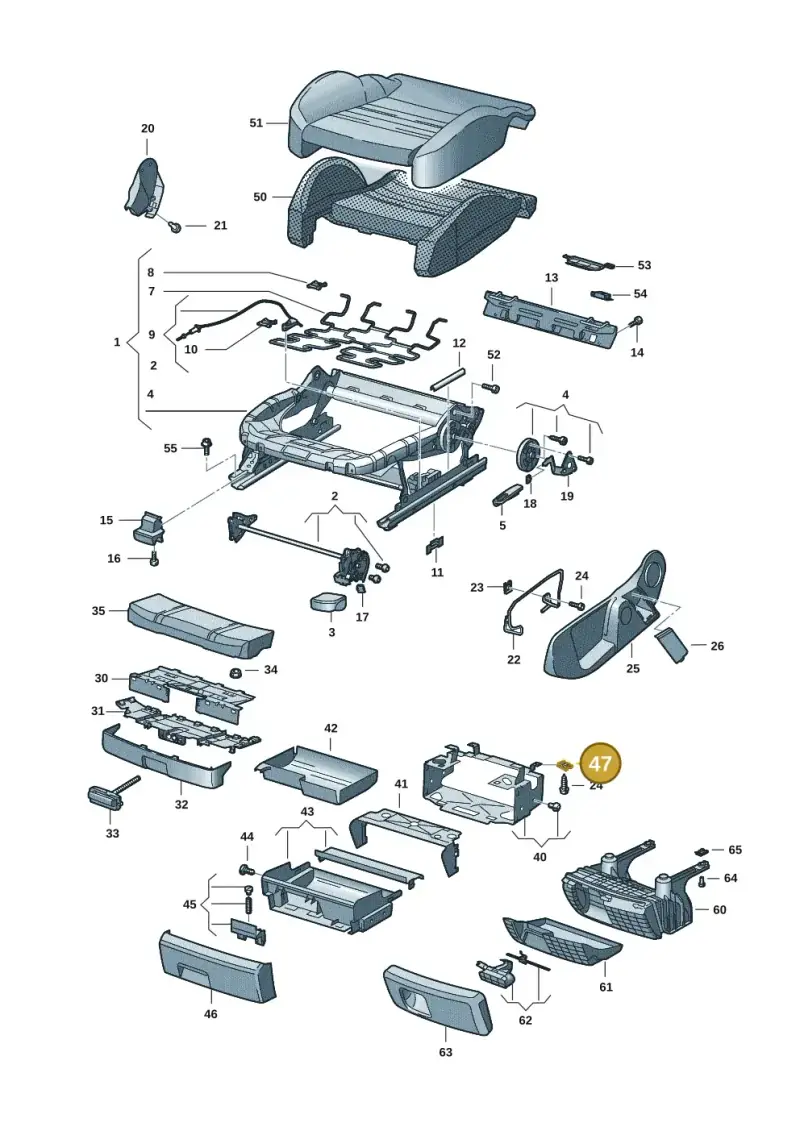 8E0881712D — Audi A6 QU.ALLROAD     07> (2006-) diagram 448881001, position 47