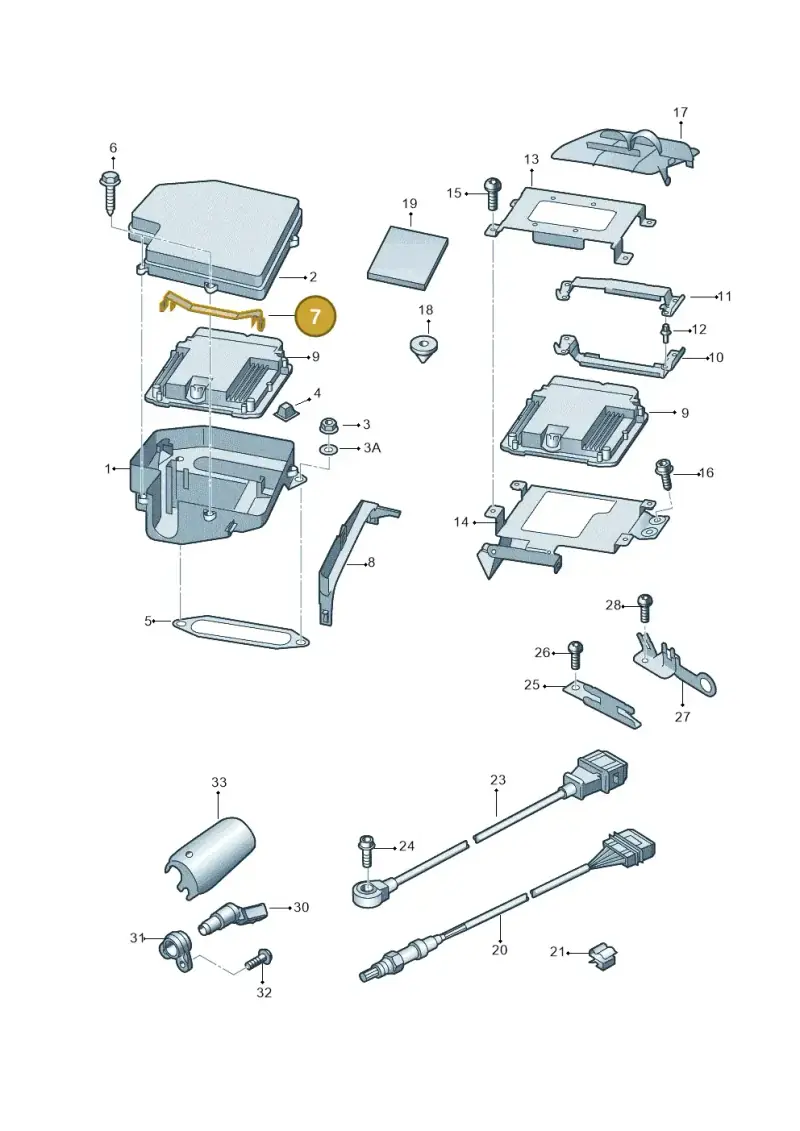 8E0907354 — Audi RS4 Cabrio qu.    08> (2007-) diagram 473906000, position 7