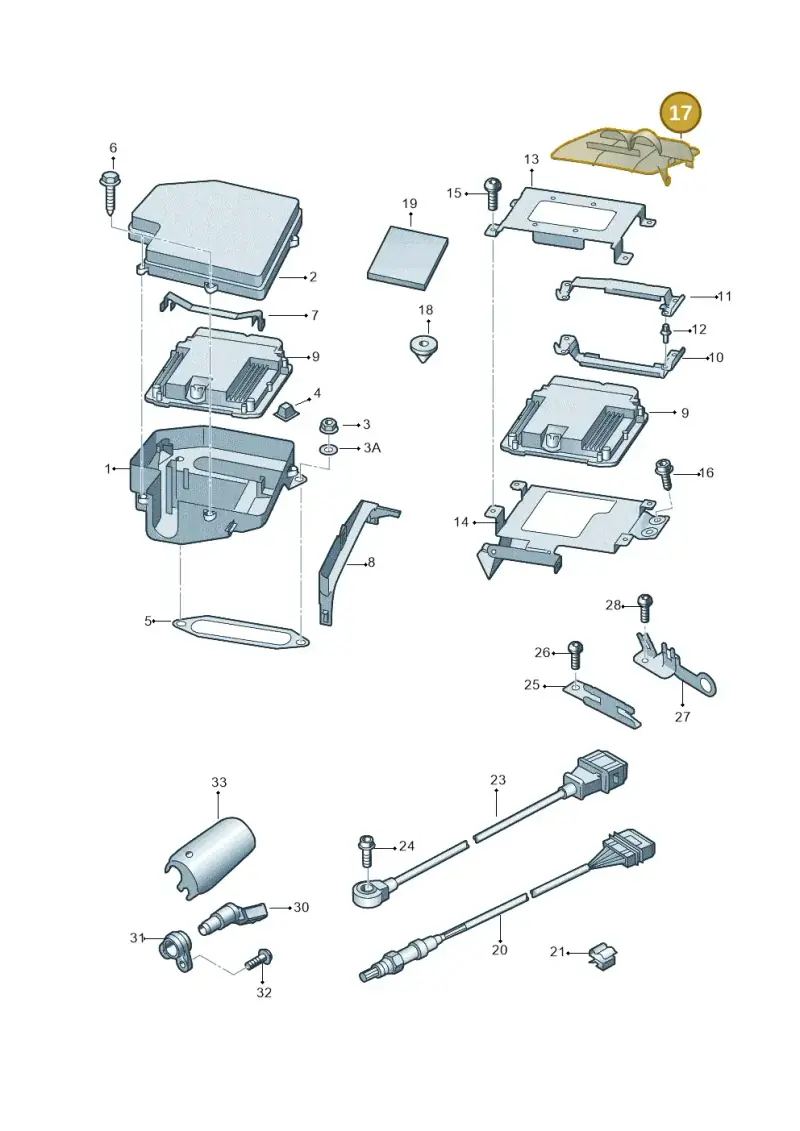 8E0907577 — Audi RS4 Cabrio qu.    08> (2007-) diagram 473906000, position 17