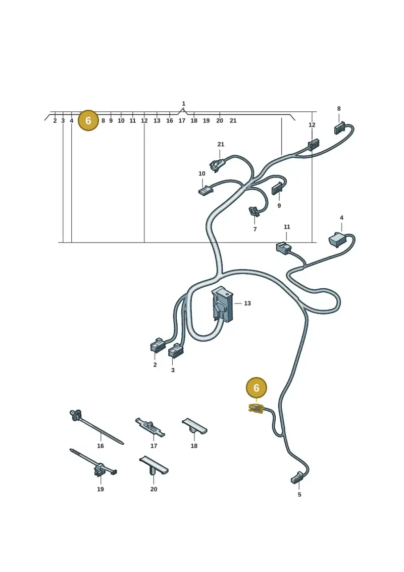 8E0971832 — Audi Q6 e-tron (2023-) diagram f5s972400, position 6