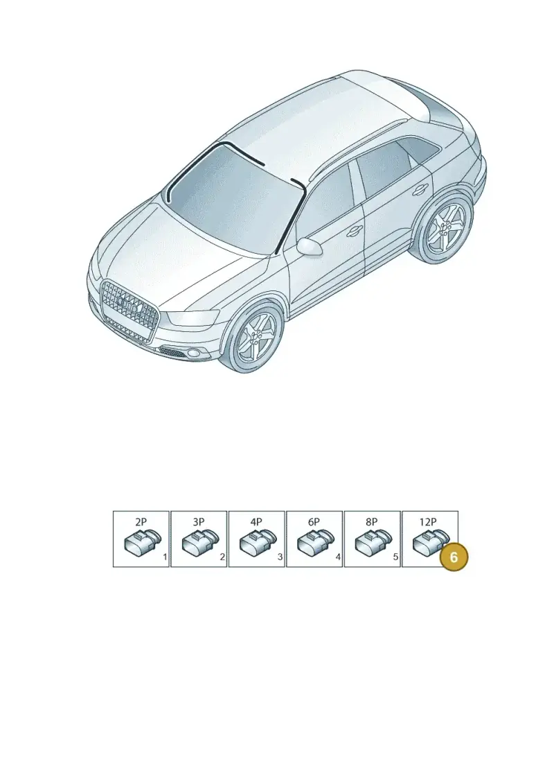 8E0972712 — Audi Q3 1.4 (2016-) diagram 728971830, position 6