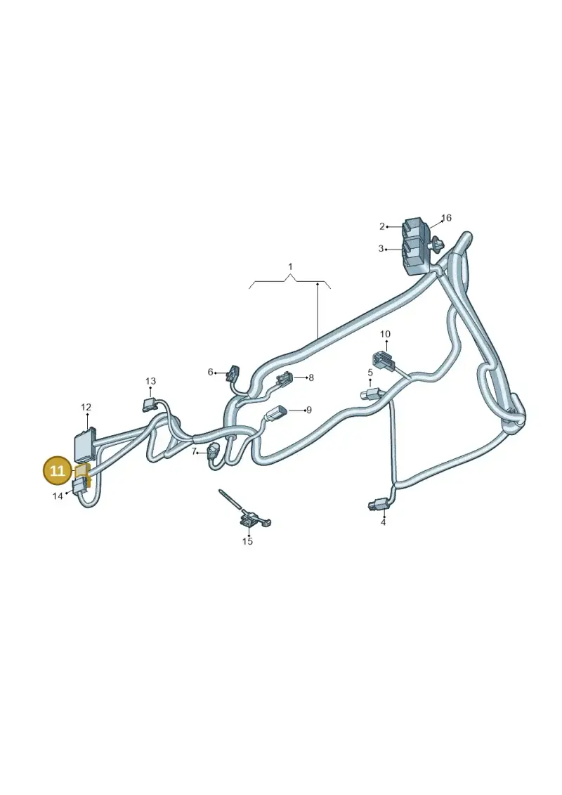 8E0972712 — Audi A8L (2017-2022) diagram 838972970, position 11