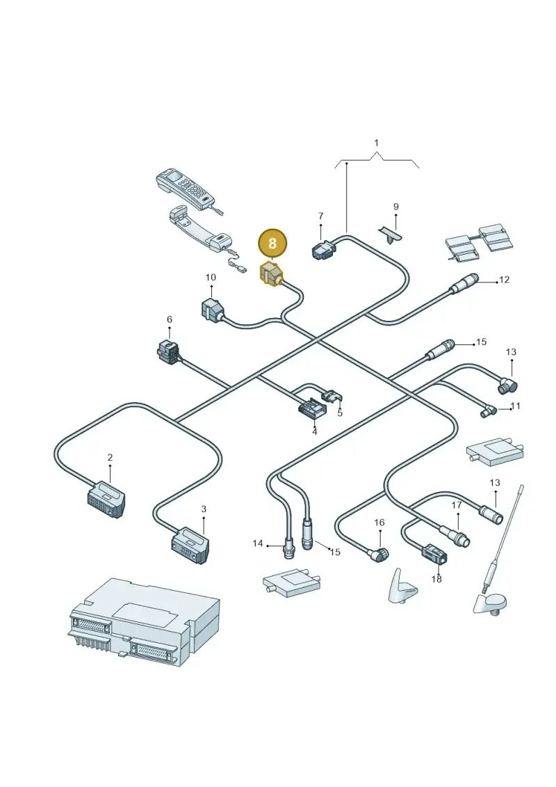 8E1972710B — Audi RS6 qu. (2003-2004) diagram 264972490, position 8
