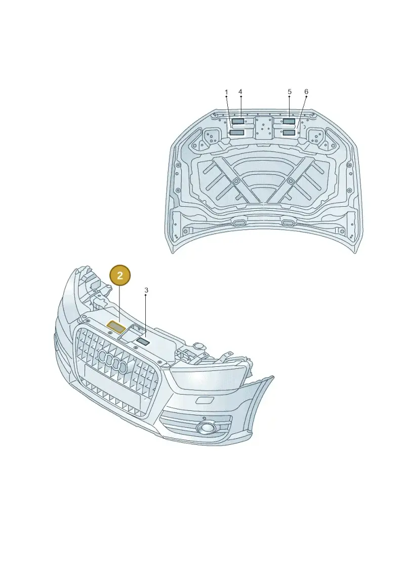 8K0010520B — Audi Q3 1.4 (2016-) diagram 855010100, position 2