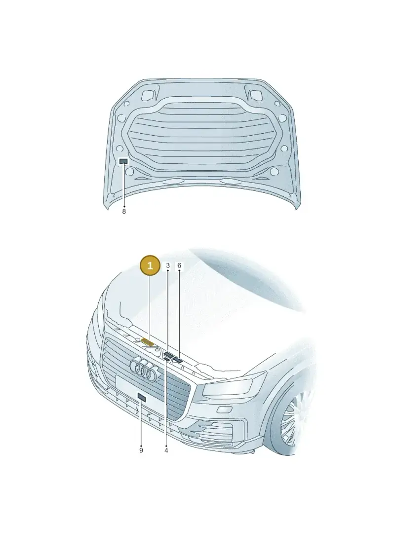 8K0010520F — Audi Q2 2.0 TDI (2016-2018) diagram 803010100, position 1