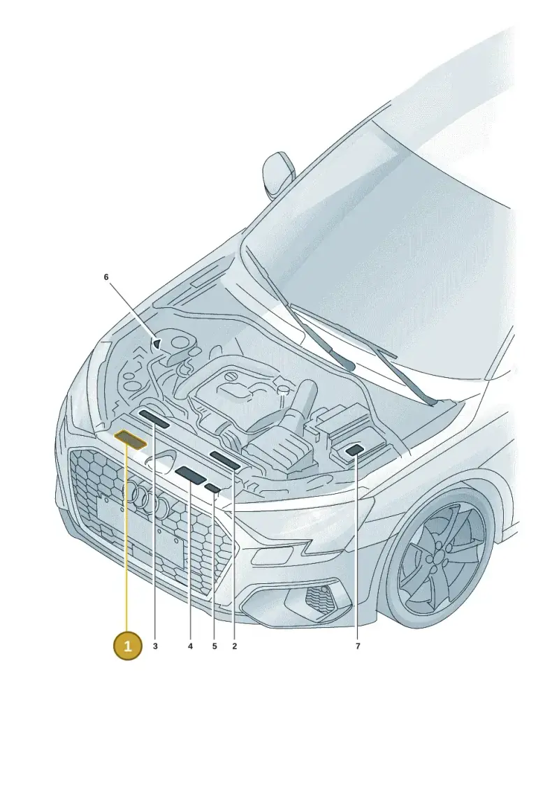 8K0010520G — Audi A3 Sportback (2019-2021) diagram 596010015, position 1