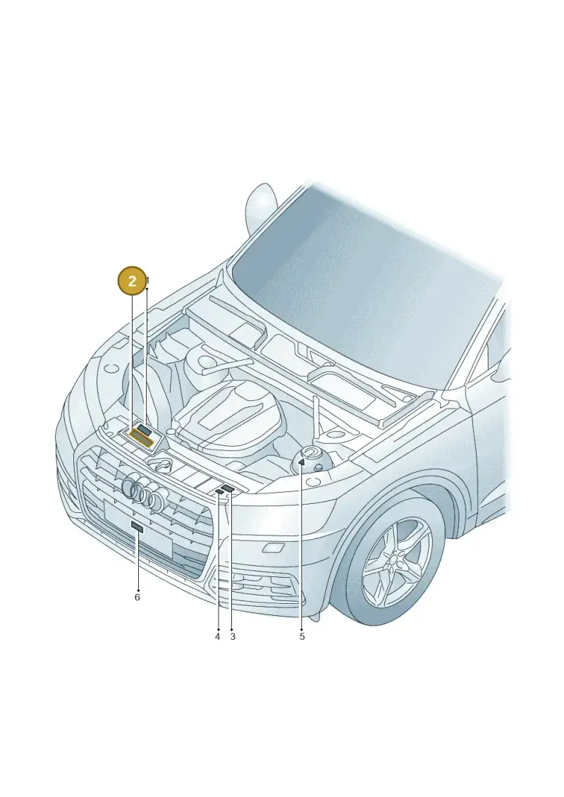 8K0010520G — Audi Q5 (2016-2020) diagram 896010150, position 2