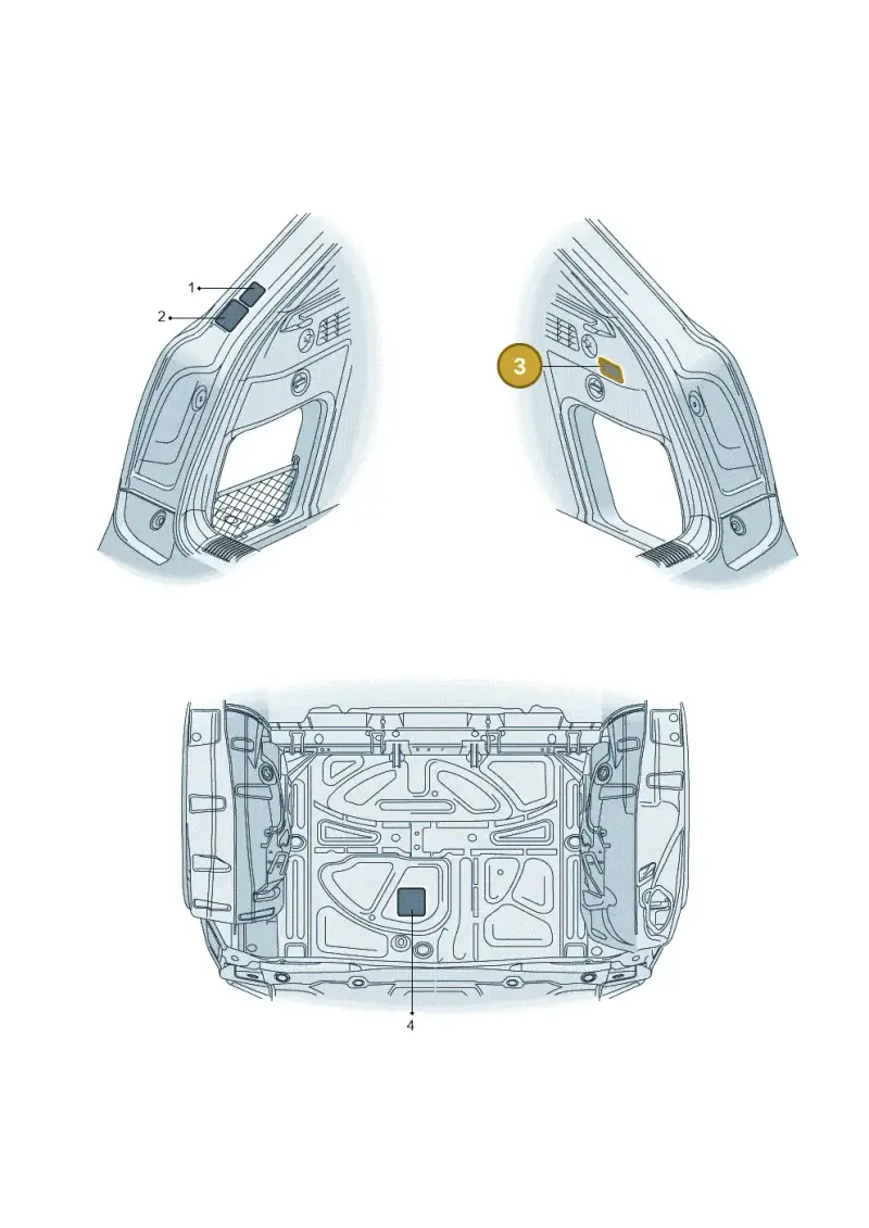 8K0010539B — Audi Q3 quattro (2011-2015) diagram 728010350, position 3
