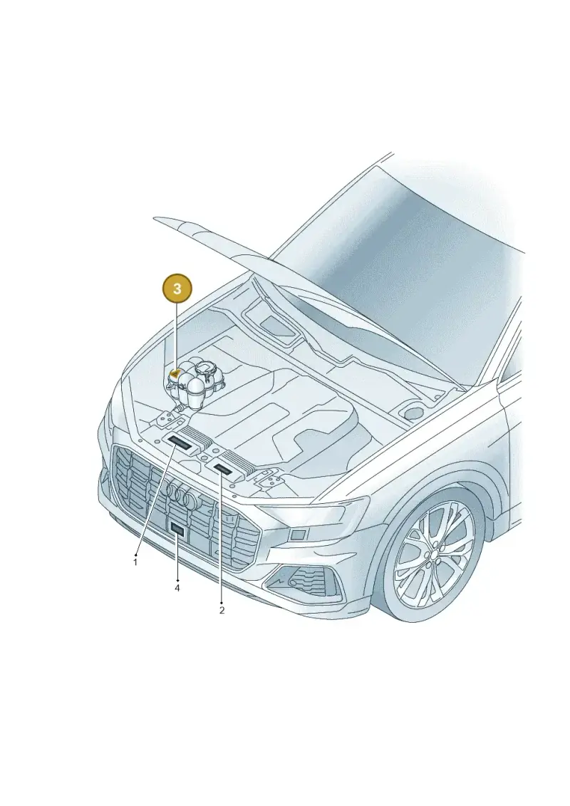 8K0010571 — Audi Q8 Quattro 3,0 (2018-) diagram 429010150, position 3