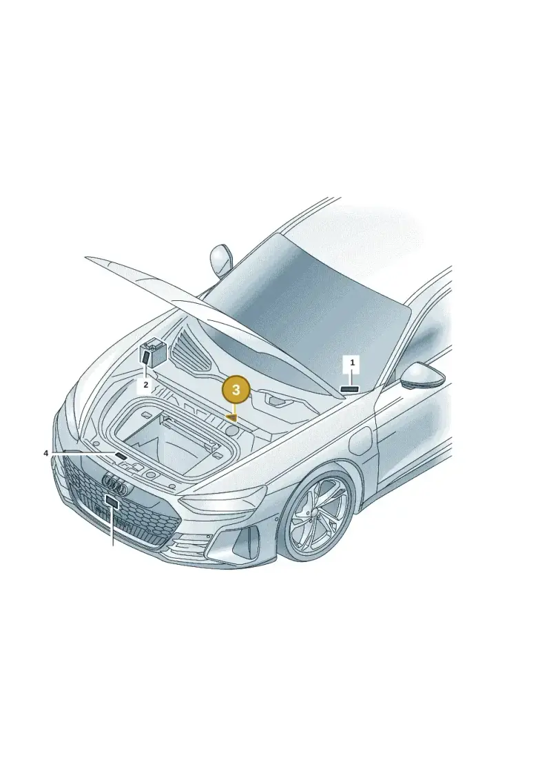 8K0010571 — Audi RS e-tron GT (2020-2020) diagram 4j1010015, position 3