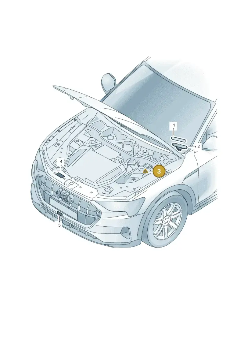 8K0010571 — Audi Q8 e-tron (2018-2020) diagram 586010150, position 3