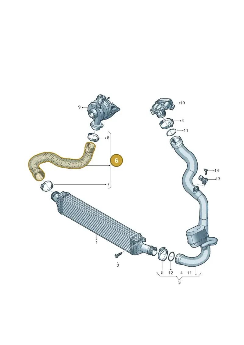 8K0145738AH — Audi A5 Sportback (2011-2017) diagram 724145400, position 6