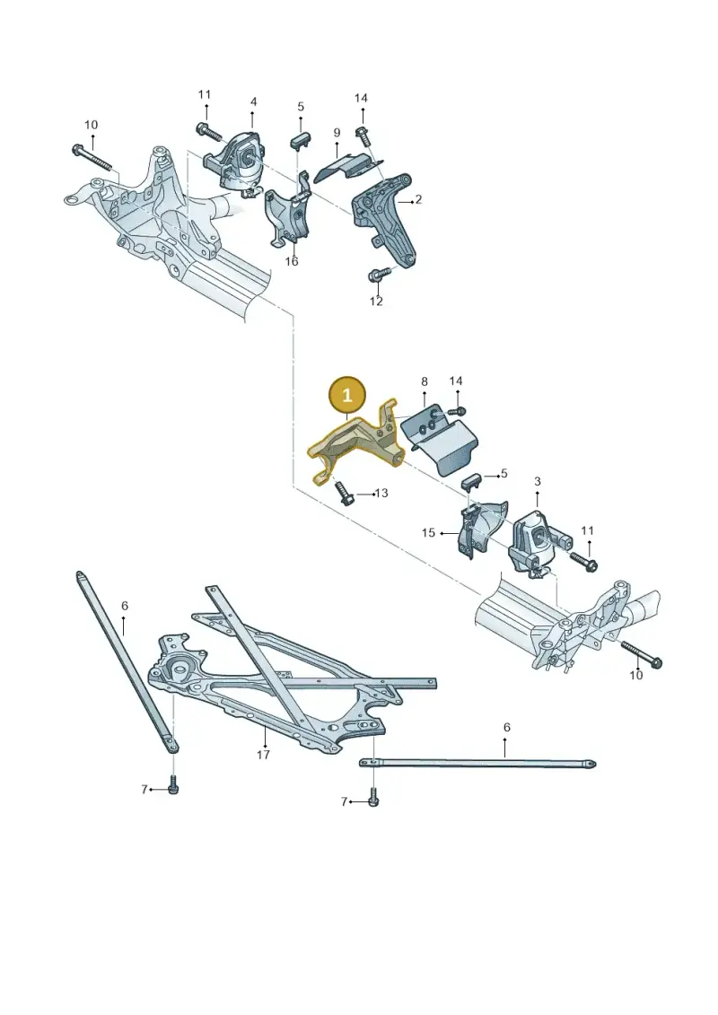 8K0199307BH — Audi A5 Cabrio 2.0 (2011-2017) diagram 725199150, position 1