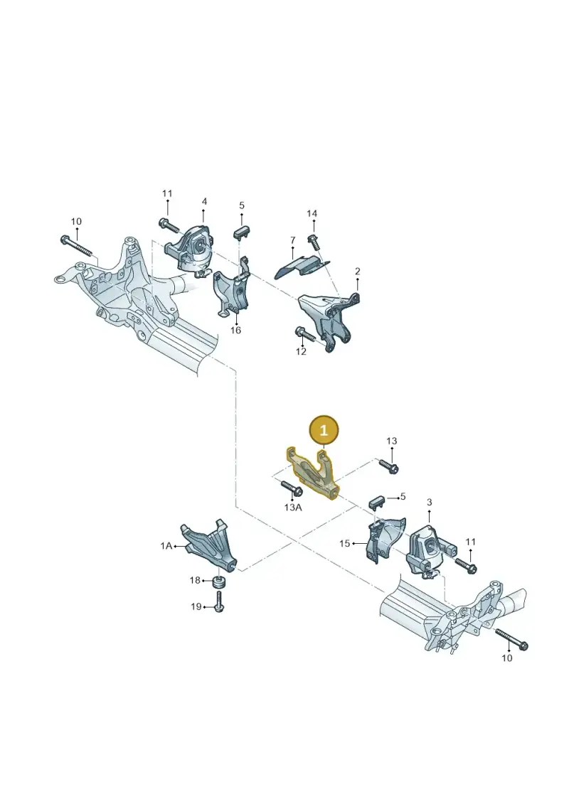 8K0199307CC — Audi A6 2.0 tdi (2010-2015) diagram 717199030, position 1
