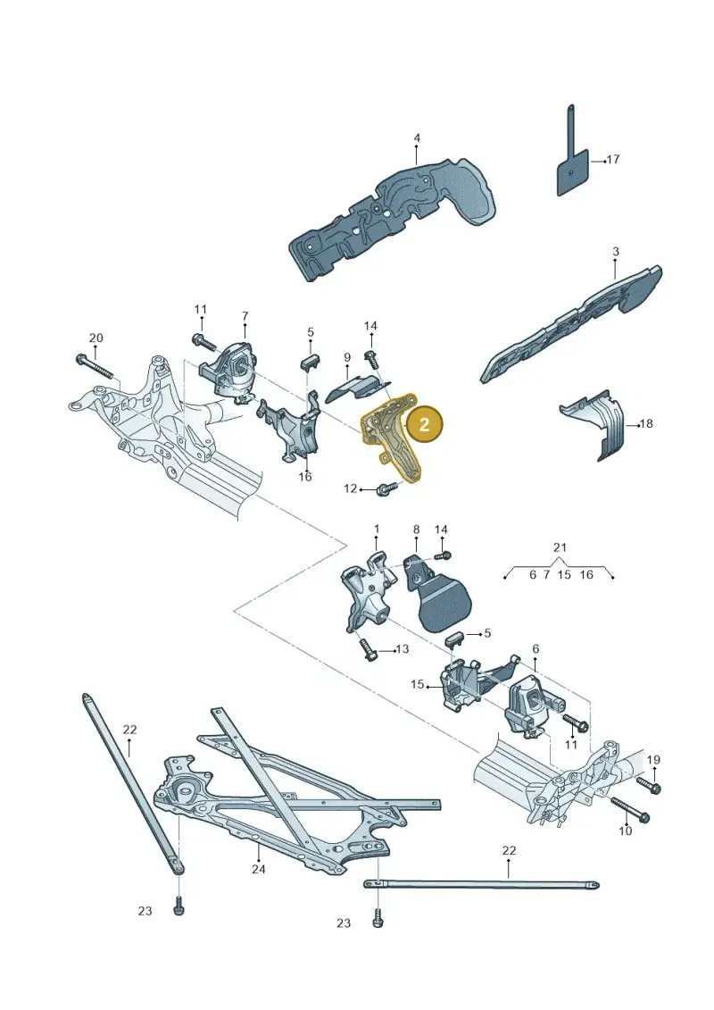 8K0199308AN — Audi RS5 Cabrio (2012-2015) diagram 759199000, position 2