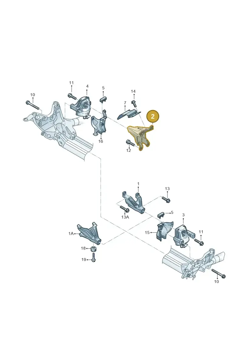 8K0199308BD — Audi A6 2.0 tdi (2010-2015) diagram 717199030, position 2