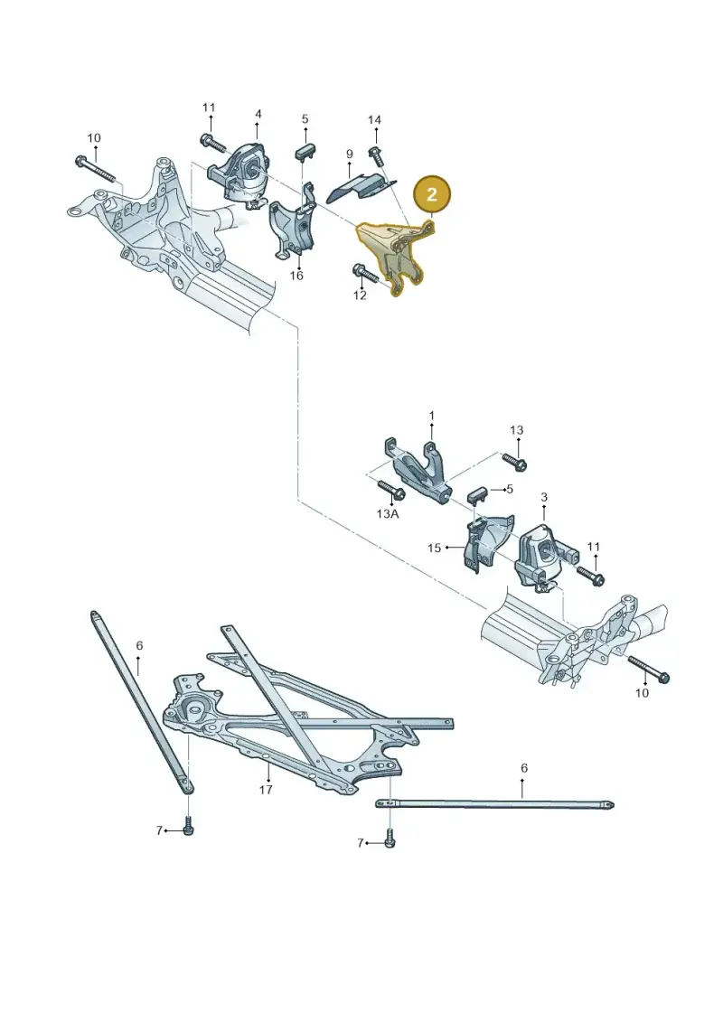 8K0199308BD — Audi A5 Cabrio 2.0 (2011-2017) diagram 725199100, position 2