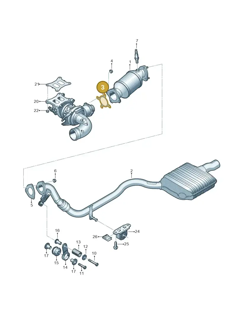 8K0253115L — Audi Q8 Quattro 3,0 (2018-) diagram 859253400, position 3