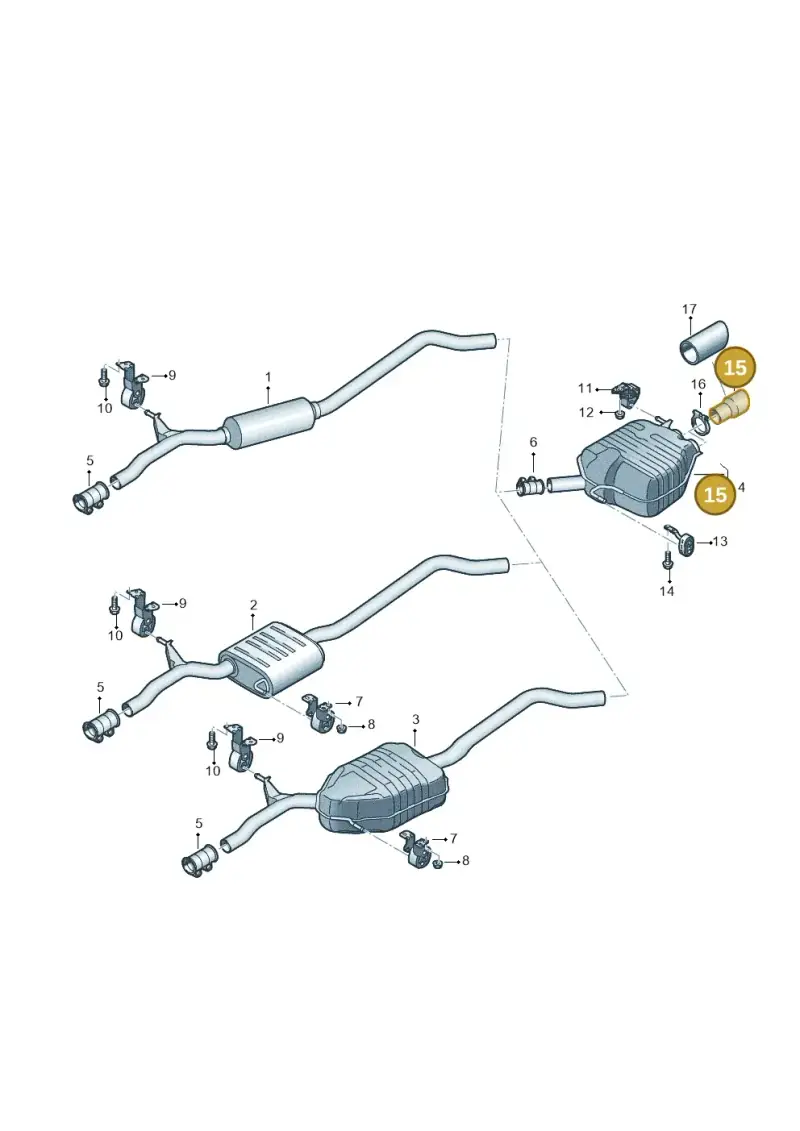 8K0253683E — Audi A5/S5 Coupe       08> (2007-) diagram 620253900, position 15