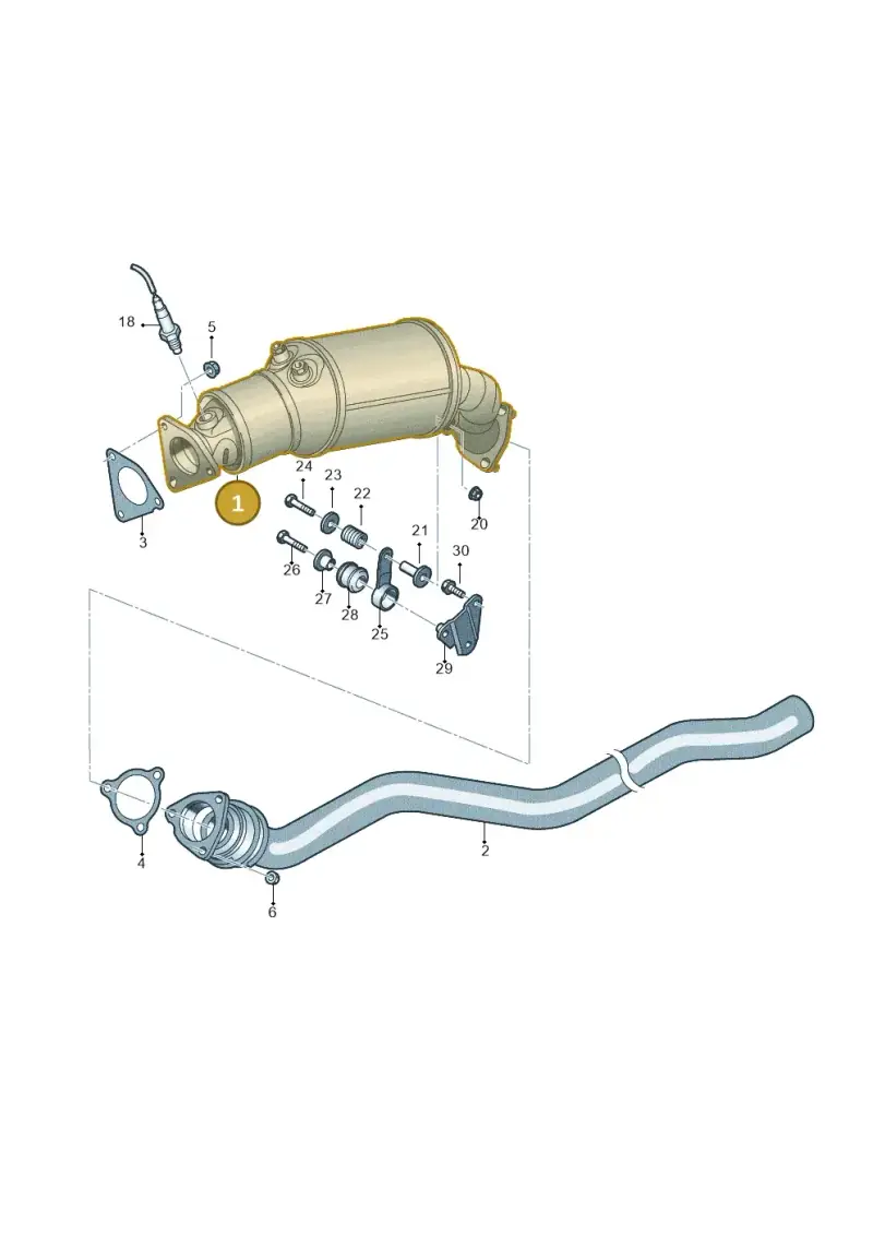 8K0254751JX — Audi Q5 qu. 2.0 TDI (2012-2017) diagram 751253520, position 1