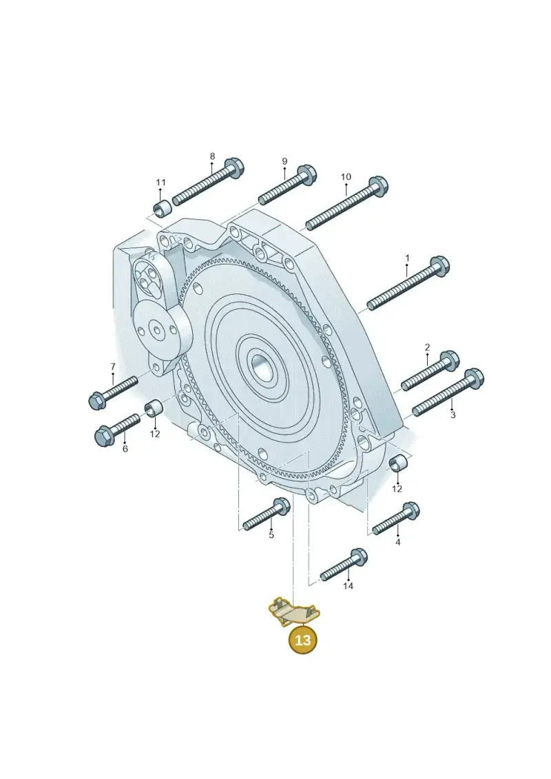 8K0301257A — Audi Q8 Quattro 3,0 (2018-) diagram 429300080, position 13