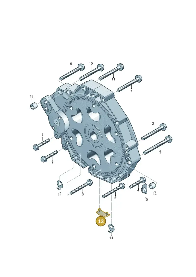 8K0301257A — Audi RS6 Avant (2019-) diagram 620300860, position 13