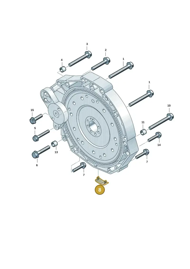 8K0301257A — Audi A5 Limo 2.0 (2024-) diagram 8wk300090, position 8