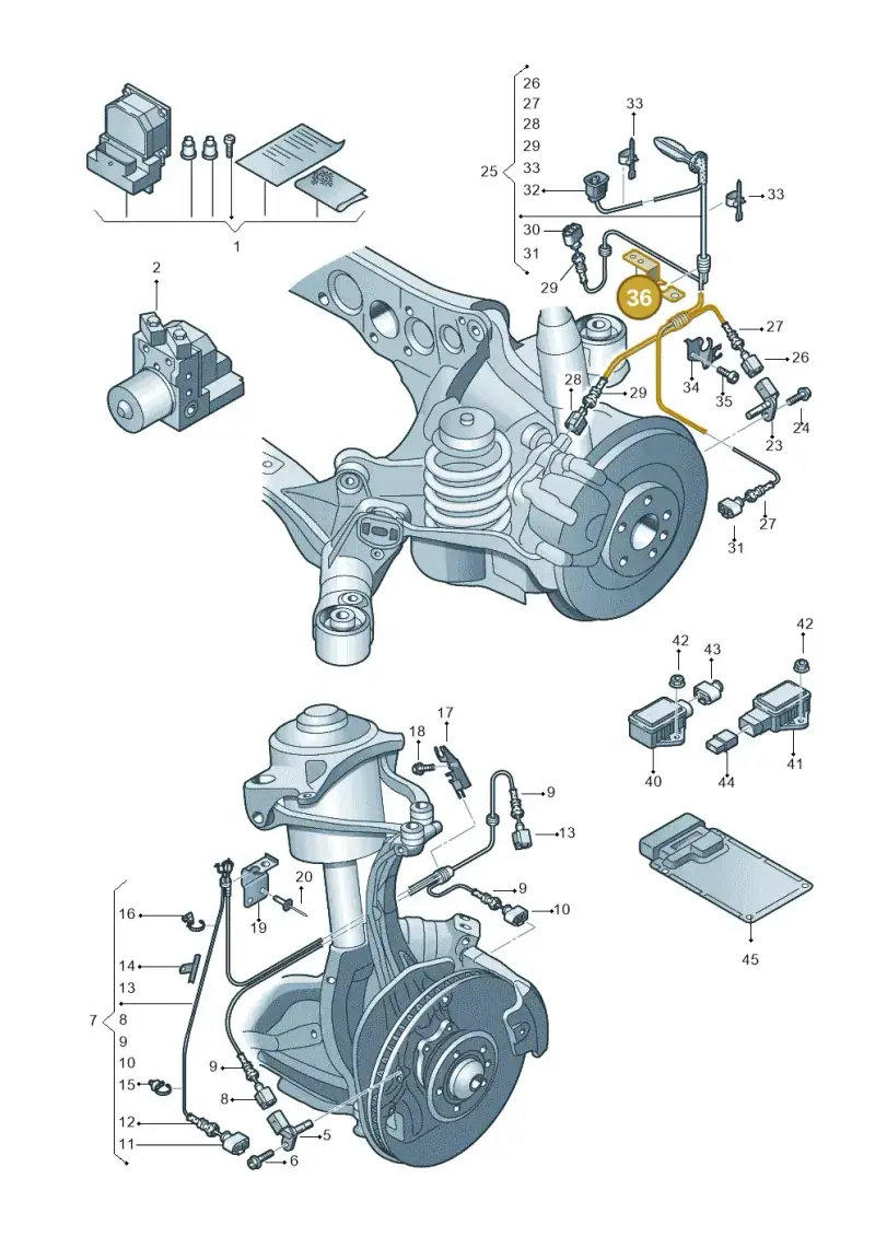 8K0803383 — Audi A5/S5 Coupe       08> (2007-) diagram 636927000, position 36