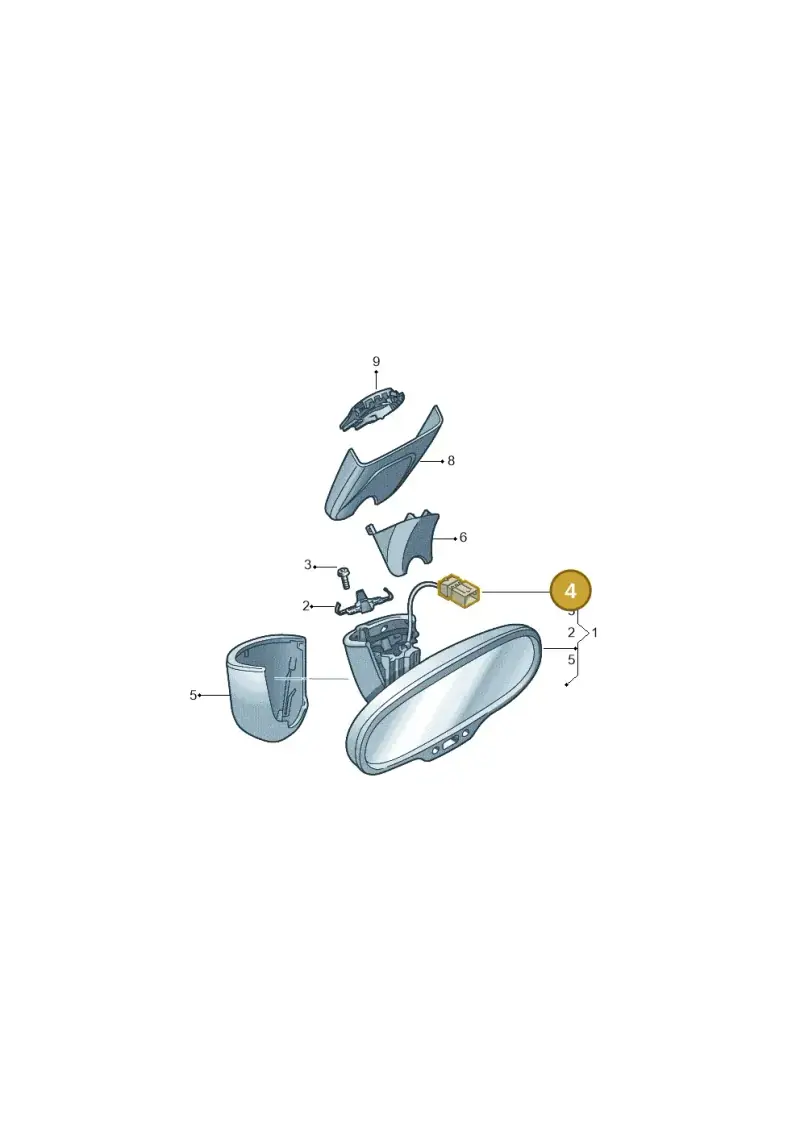 8K0971834 — Audi A5 Limo 2.0 (2024-) diagram 838857450, position 4