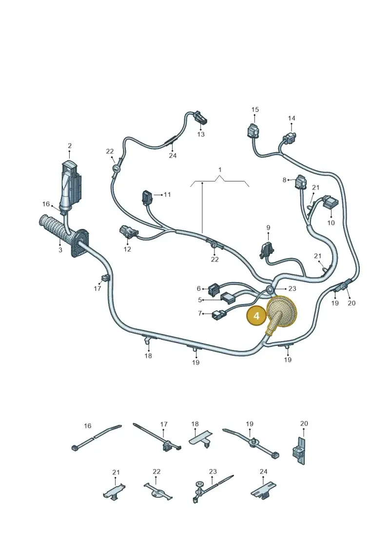 8K0971841 — Audi RS Q8 Quattro (2019-) diagram 435972370, position 4