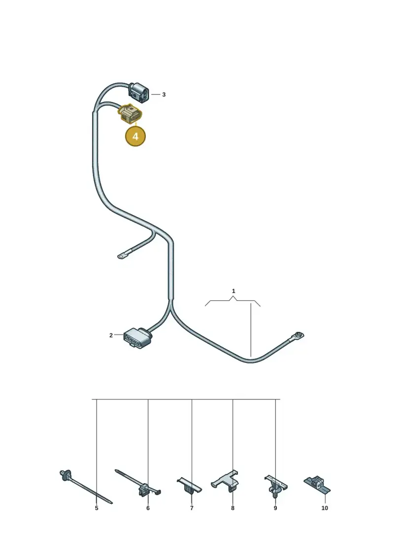 8K0973703G — Audi Q4 Sportback (2021-2022) diagram 89a972750, position 4