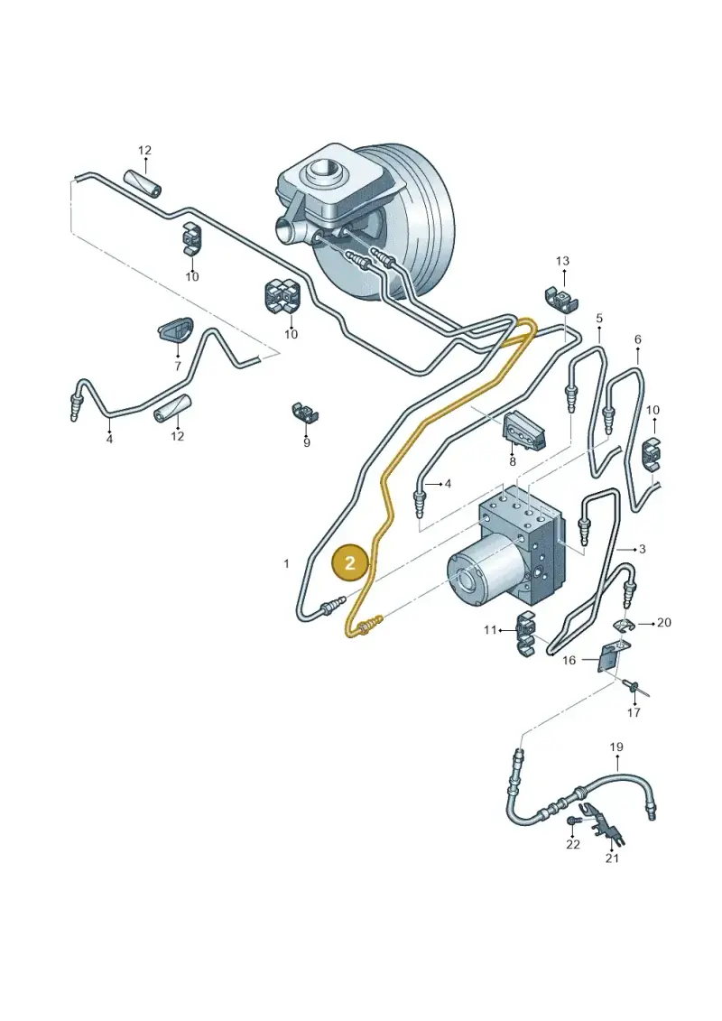 8K1614706F — Audi RS4 Av. qu. 4.2 (2012-2015) diagram 620611200, position 2