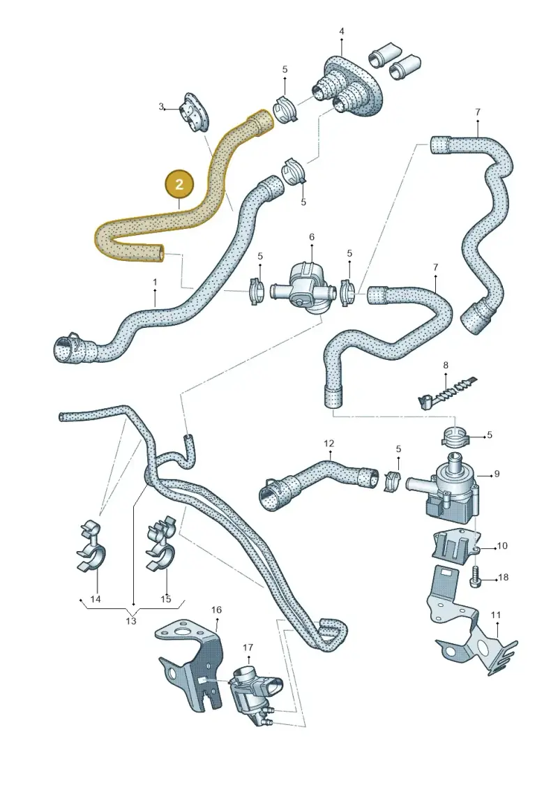 8K1819373AM — Audi A4 Av. Allroad (2008-2016) diagram 620819450, position 2